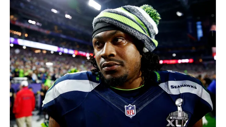Marshawn Lynch - Seattle Seahawks - NFL 2014 Super Bowl XLIX