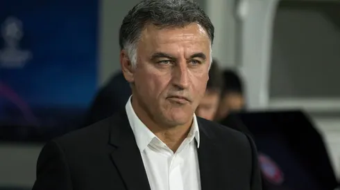 PSG coach Christophe Galtier.