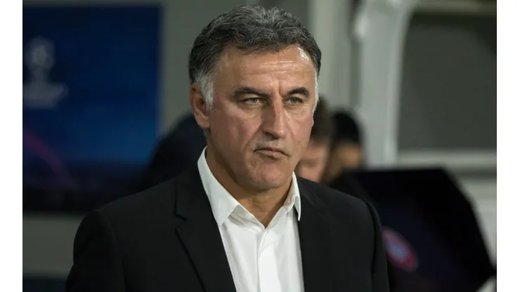 PSG coach Christophe Galtier.