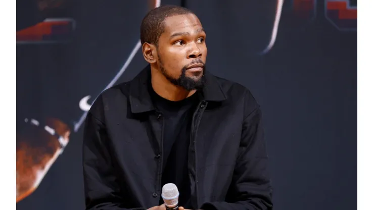 Kevin Durant hasn't played for the Phoenix Suns yet after his trade from the Brooklyn Nets