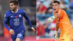 Christian Pulisic and Gaga Slonina