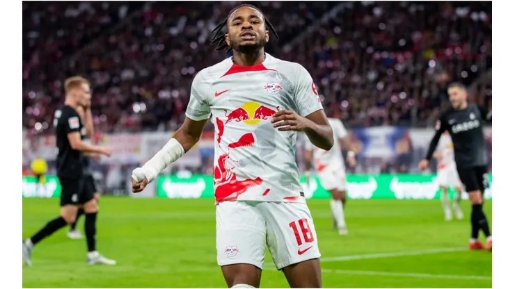 Christopher Nkunku of RB Leipzig