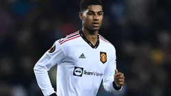 Marcus Rashford scored for Manchester United against Barcelona in the UEL