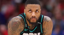 Damian Lillard, one of the participants in the three-point shooting contest