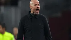 Erik ten Hag at Camp Nou against Barcelona