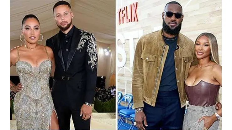 The couples of the NBA.