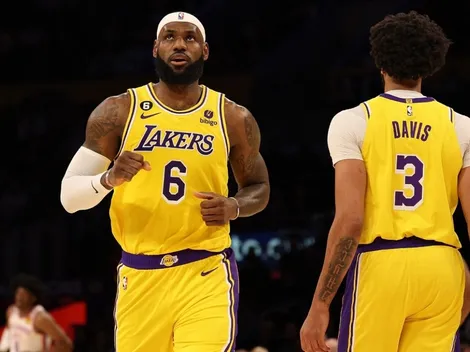 LeBron James is getting tired of Anthony Davis