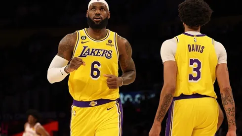 LeBron James and Anthony Davis