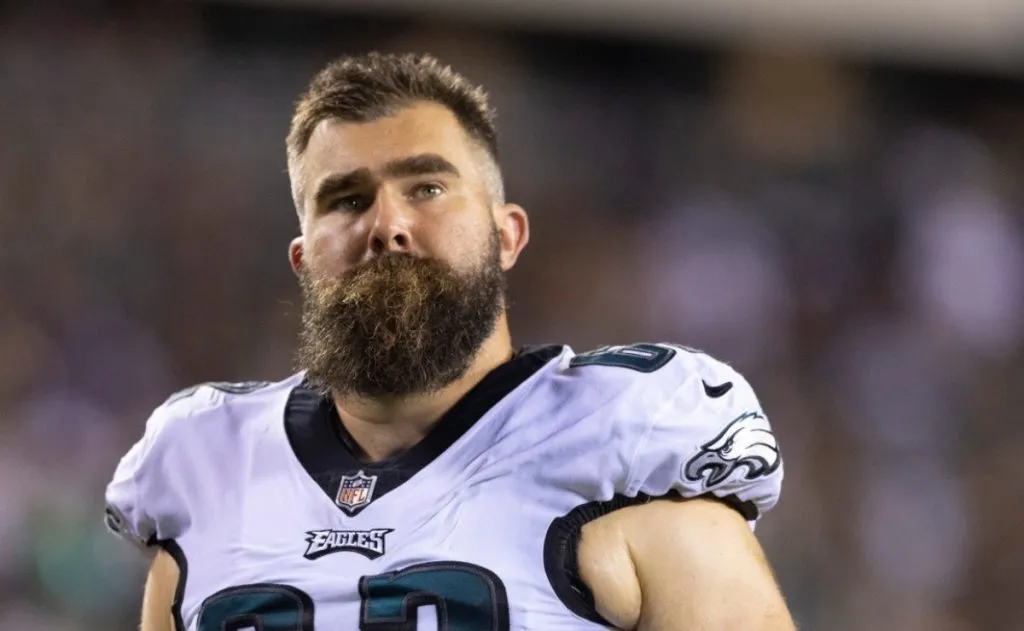 Jason Kelce center of the Philadelphia Eagles