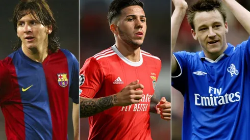 Leo Messi, Enzo Fernandez, and John Terry