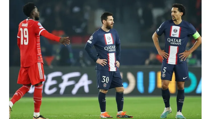 Bayern beat PSG 1-0 in Paris.