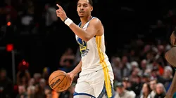 Jordan Poole #3 of the Golden State Warriors