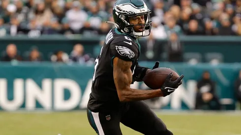 DeVonta Smith of the Eagles