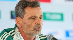 Diego Cocca during his presentation as coach of Mexico