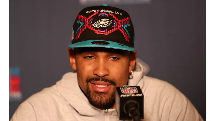 Jalen Hurts quarterback of the Philadelphia Eagles