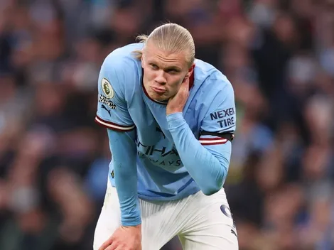 Erling Haaland could miss Manchester City's showdown with Arsenal in the Premier League