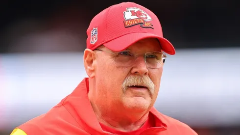 Andy Reid head coach of the Kansas City Chiefs