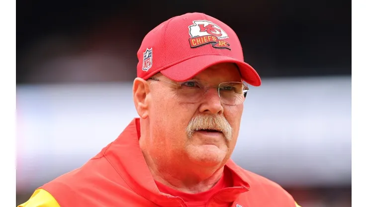 Andy Reid head coach of the Kansas City Chiefs