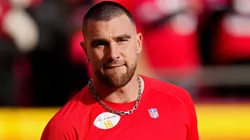 Travis Kelce tight end of the Kansas City Chiefs