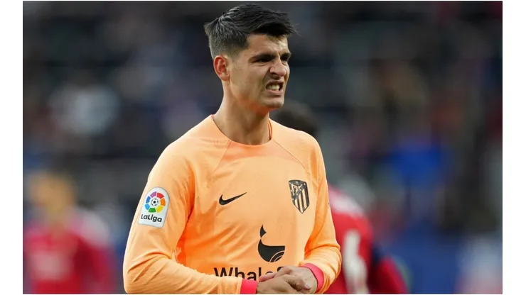 Alvaro Morata of Atletico Madrid