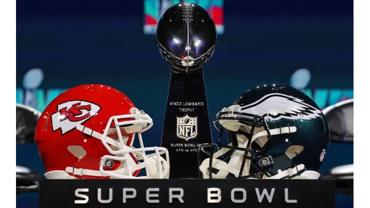 Chiefs and Eagles clash in Super Bowl LVII.