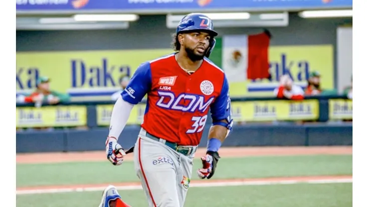 Kelvin Gutierrez of the Dominican Republic at Serie del Caribe 2023