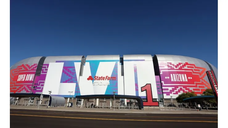 View of the State Farm Stadium.