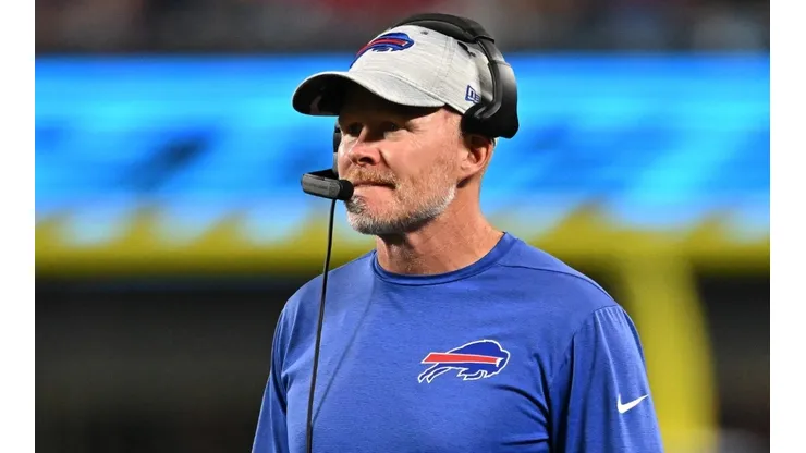 Head coach Sean McDermott of the Buffalo Bills.
