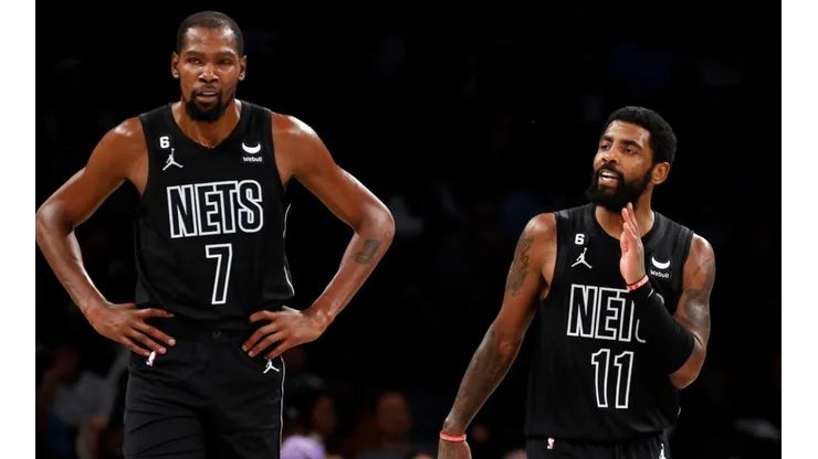 Kyrie Irving and Kevin Durant