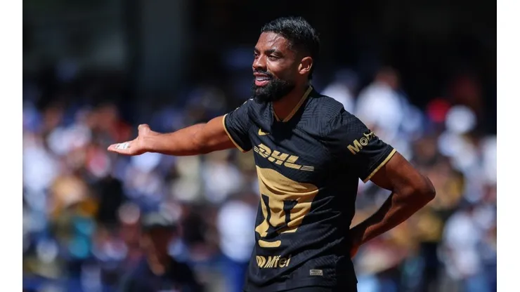 Diogo de Oliveira with Pumas UNAM during Liga MX Clausura 2023