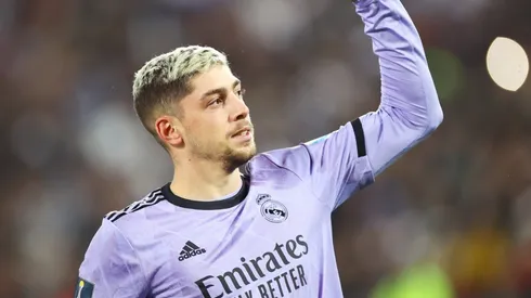 The midfielder Federico Valverde scored for Real Madrid