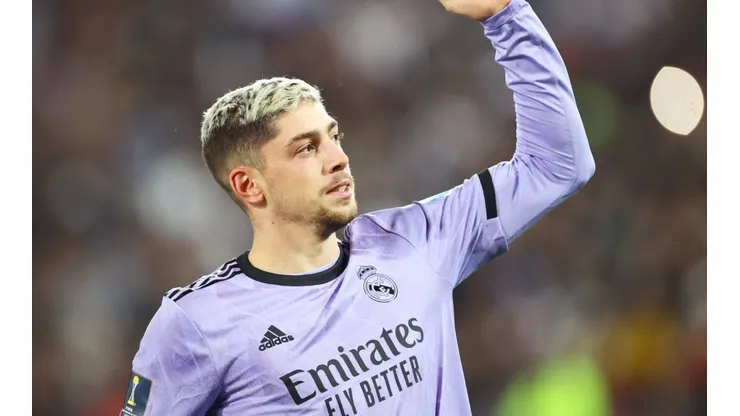 The midfielder Federico Valverde scored for Real Madrid