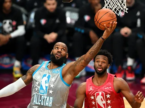 LeBron James and the top 25 leading scorers in NBA history