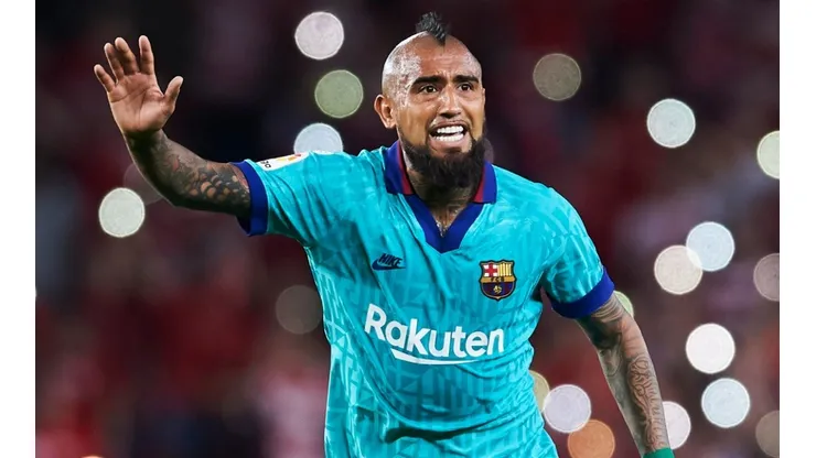 Arturo Vidal during his time at Barcelona