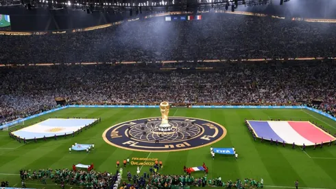 View of the Qatar 2022 final.