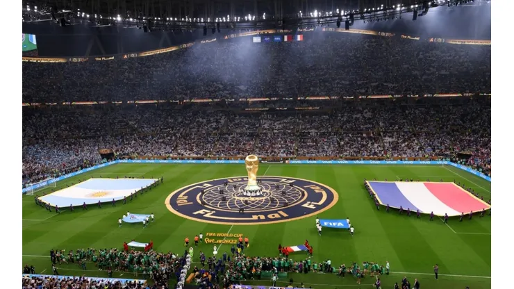 View of the Qatar 2022 final.