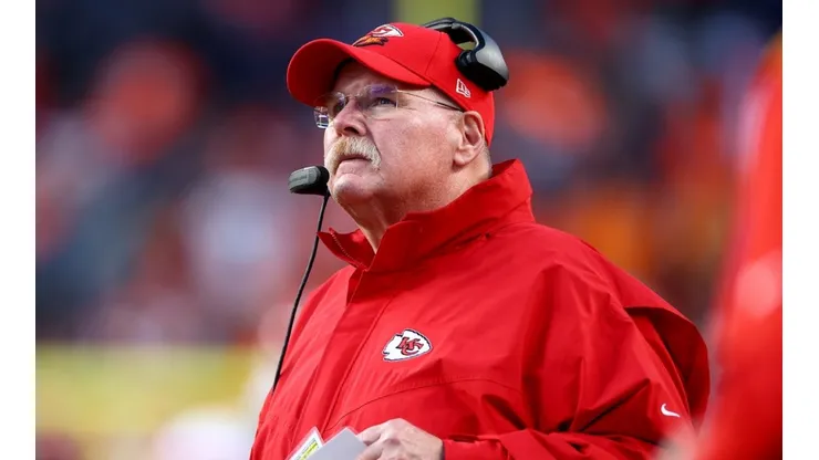 HC Andy Reid of the Chiefs