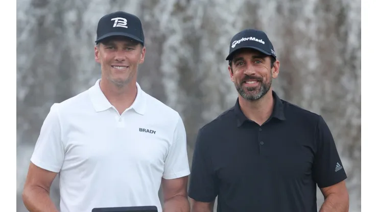 Tom Brady (left), Aaron Rodgers (right) - 2022