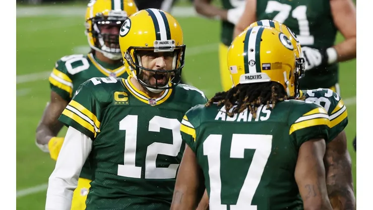 Aaron Rodgers, Davante Adams - Green Bay Packers - NFL 2020