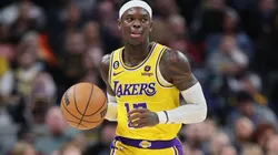Dennis Schroder #17 of the Los Angeles Lakers