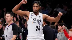 Cam Thomas #24 of the Brooklyn Nets