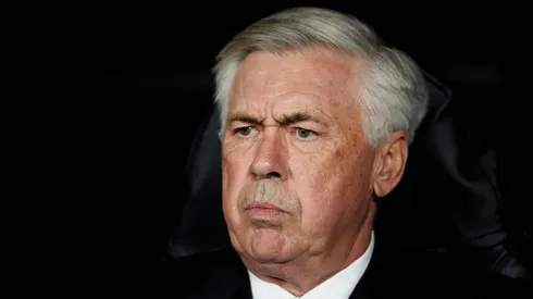 Carlo Ancelotti with Real Madrid in the 2022-2023 La Liga