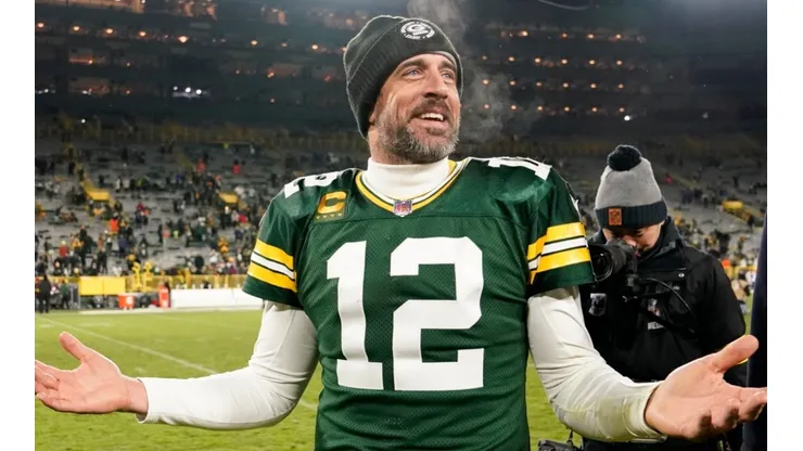 Rodgers during the 2022 NFL season