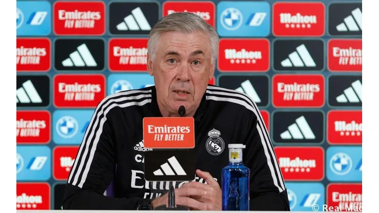 Manager Ancelotti of Real Madrid