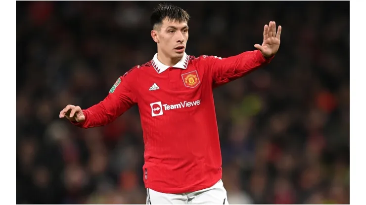 Lisandro Martinez of Manchester United