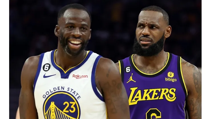 Draymond Green and LeBron James