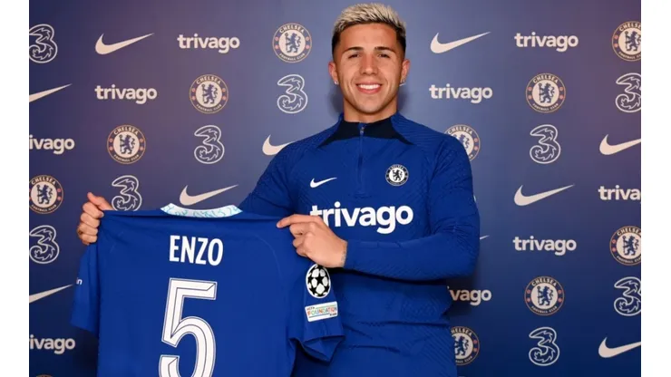 Enzo Fernandez of Chelsea