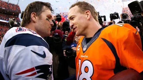 Tom Brady, peyton Manning - New England Patriots vs Denver Broncos - NFL 2015