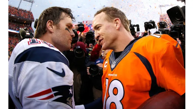 Tom Brady, peyton Manning - New England Patriots vs Denver Broncos - NFL 2015