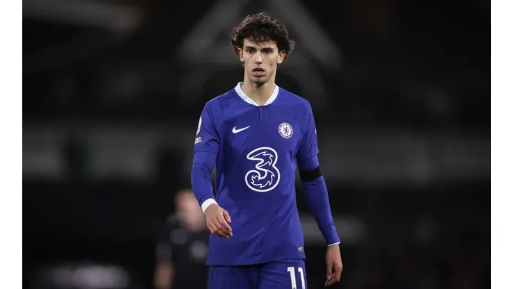 Joao Felix with Chelsea in the 2022-2023 Premier League